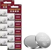 [YIMORNY] 10PC CR2025 3V Lithium Battery Coin Cell 3V Button Battery Long Lasting CR 2025 Compliant with Coin Battery Safety Standards 2020