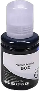 Generic 502 T502 Black Bottle for EPSON ET 2700, 2750, 2850, 3700, 4750, 4850