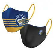 Parramatta Eels NRL Kids Reversible Washable Face Mask