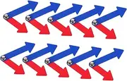 ETHZZLE 10 Sets Clock Hands for Telling Teaching Props for Learning DIY Projects Rotatable Hour Needles for Educational Fun