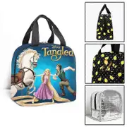 c834 Tangled Rapunzel Princess Lunch Bags Kids School Insulated Lunch Bag Portable Cooler Tote Food tbd834