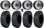 Method 414 15" Wheels Gr +38mm 32" Klever X/T Tires UForce U10 Pro / U10 XL Pro