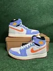 Nike Air Jordan 1 Zoom Air CMFT 2 Royal Pulse Alpha Orange Mens Sz 9.5 Shoes New