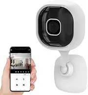 Home Security Camera,Night Vision,Motion Detection,2 Way Talk,Sound Detection Alarm Base Movable Camera,Wireless Indoor Camera with APP for for Elder/Baby/Dog/Cat