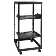 VEVOR 20U Open Frame Server Rack, 23''-40'' Adjustable Depth, Free Standing o...