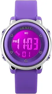 [Dayllon] Kids Digital Watch Outdoor Sports 50M Waterproof Electronic Watches Alarm Clock 12/24 H Stopwatch Calendar Boy Girl Wristwatch