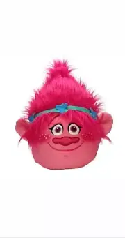 Trolls "Poppy Sweet" 3D Ultra Stretch Soft Travel Cloud Pillow 11"