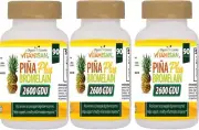 3 Pina Plus Bromelain 300 caps Digestive Enzymes Ananas Vitamisan sale