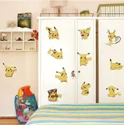 Pokemon Pikachu Wall Art Sticker Removable Kids Nursery Boy Vinyl Decal Decor