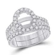 1 1/2CT-Diamond SM 1 1/2CT-COVAL BRIDAL SET