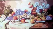 Needlepoint tapestry painted canvas 21.128 (20"x36") GobelinL