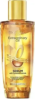 L’Oréal Paris Serum, Protection and Shine, For Dry, Flyaway & Frizzy Hair, With 6 Rare Flower Oils, Extraordinary Oil, 30ml