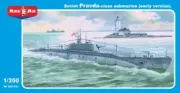 MikroMir 350-031 - Pravda class Soviet submarine - 1/350 Scale Model Kit