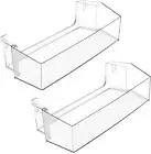 Refrigerator Door Bin Shelf Replacement for Whirlpool - 2 Pack