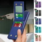 For Samsung Galaxy A55 A54 A35 A25 A24 Back Card Holder Rugged Wallet Phone Case
