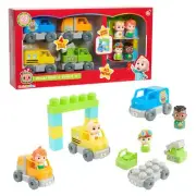 CoComelon, Cocomelon Deluxe Build-A-Vehicle Set Value Box, Construction