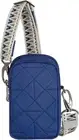Travelon Boho Anti-Theft 2 Compartment Phone Crossbody, Lush Blue