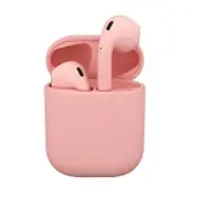 TWS Inpods 12 Dual Channel Stereo 5.0 Bluetooth Headset-Pink