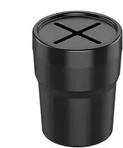 Car Cup Holder Trash Can,Desk Garbage Can with Lid | Vehicle Trash Bin, Car Interior Accessories, Multipurpose Countertop Storage Can for Study, Kitchen, Dinning Room