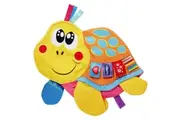 Chicco 20cm Molly Turtle Cuddly Textile Rattle w Squeaker 3-24m Baby Soft Toy