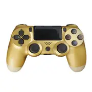Joystick inalámbrico Bluetooth para consola PS4/PlayStation Dual-shock 4 - Dorado
