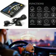 5.5" HUD Head-Up Display OBDII 2 EOBD Car Dash-board Mounted Projector Universal (for: Daihatsu)