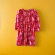 Gorman - Flowering Pink Jacaranda Dress - Size 6/8