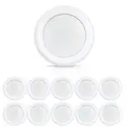 6inch LED Flush Mount Disc Light,16.5W Dimmablel Ceiling Lighting Fixture, 40...