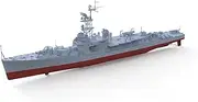 MRY-SFW 1/2000 Military Model US Navy Dilly Frigate Underboard Navy Kit