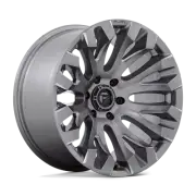 Fuel 1PC D830 Quake 20x10 5x127 -18mm Platinum Wheel