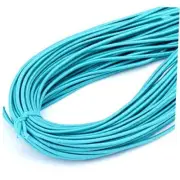 50 Yards 2mm Elastic Beading Cord Round Thread Strings Nylon Rope Turquoise