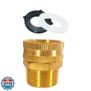 YOUHO Garden Hose Adapter 3/4 NPT Male x 3/4" GHT(F) Drip Irrigation Tubing t