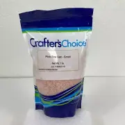 Crafter's Choice Pink Sea Salt Small 1 Pound Sealed Bag Soap Making Himalayan