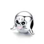 Rich Marine Life Charm 925 Sterling Silver Turtle Crab Fish Animal Bead Charms B