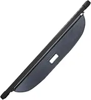 2007-2012, for Mitsubishi, Outlander Cargo Cover Trunk Retractable Parcel Rack Waterproof Shield Privacy Cargo Cover Accessories Luggage Shade(Carbon Fiber)