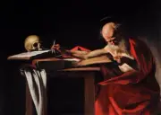 St. Jerome in His Study : Michaelangelo : Archival Quality Fine Art Print