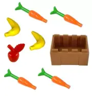 LEGO Bulk Food Fruit And Vegetables With Crate Lego Medieval Lego Farm