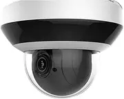 4MP PTZ IP Camera Outdoor Security 4X Zoom Dome POE CCTV Surveillance SD Card Audio H.265 Motion Detection(with Bracket)