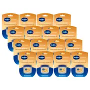 VASELINE 2 x PK8 x 7g LIP CARE CREME BRULEE 16 PACK