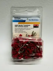 NEW TYCO CPGI-2-1838170-0-100 AMP Spade Terminals 100Pack