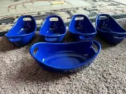 Rachael Ray Cobalt Blue Ramekin 12 oz - Set of five (5)