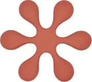 Iwachu Large kettle base trivet, matte reddish brown, 18.5cm, Nambu ironware,