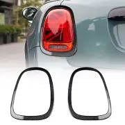 Real Carbon Fiber Rear Tail Light Lamp Frame Trim For Mini Cooper S F55 F56 F57 (for: Mini)