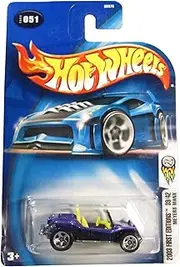 [Hot Wheels] Mattel 2003 First Editions 1:64 Scale Purple Meyers Manx Die Cast Car #051