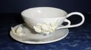 Franz Waterlily Demi Cup & Saucer- FZ00774- New in Box