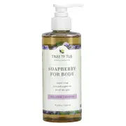 Tree To Tub, Soapberry Moisturizing Body Wash Soap, Sulfate Free, pH Balanced for Dry, Sensitive Skin, Lavender, 8.5 fl oz (250 ml)