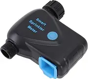 Luocute Smart Water Timer, WiFi Watering Irrigation Timer with Built in Water Metering Sensor, One Outlet Sprinkler Timer for Garden Hose, Digital Pogrammable