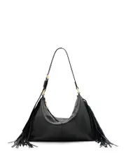 Allsaints Edbury Fringe Leather Bag