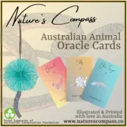 Australian Animal Oracle Tarot Cards - 45 beautiful cards & guidebook