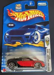 Hot Wheels BUGATTI VEYRON 2003 First Edition 18 Red/Black HW18 Protector